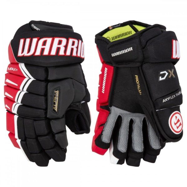 Перчатки Warrior Alpha DX (13") Черно-красно-белые