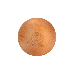 Мяч тренировочный деревянный BlueSport 2"