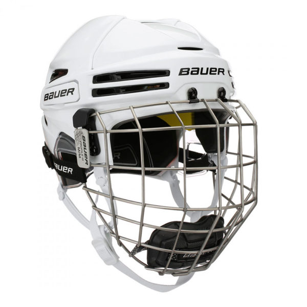 Шлем с маской Bauer Re-akt 100 (YTH) Белый