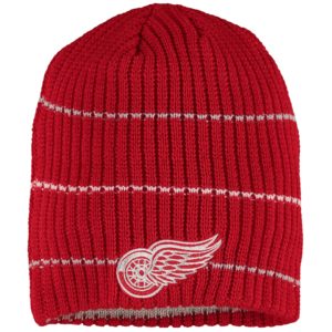 Шапочка Reebok Detroit Red Wings Face-Off Textured Stripe Красная