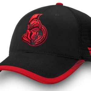 Бейсболка Fanatics Ottawa Senators Iconic Team Pop Trucker OSFA Черно-красная