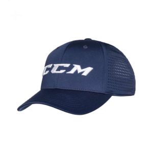 Бейсболка CCM Team Flexfit Cap S/M Темно-синяя