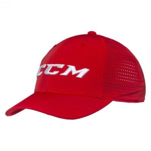 Бейсболка CCM Team Flexfit Cap S/M Красная