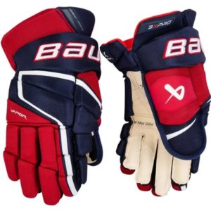 Перчатки Bauer Vapor 3X Pro (14") Темно-сине-красно-белые