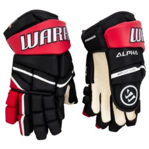Перчатки Warrior Alpha LX 20 JR (11") Черно-бело-красные