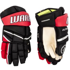 Перчатки Warrior Alpha LX 20 (13") Черно-бело-красные