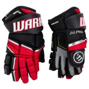 Перчатки Warrior Alpha LX Pro JR (11") Черно-красные