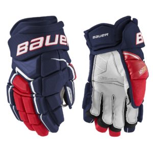 Перчатки Bauer Supreme UltraSonic (14") Темно-сине-красно-белые