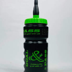 Бутыль с трубочкой G&P 0.75L Черно-зеленая