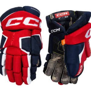 Перчатки CCM Tacks AS-V (14") Темно-сине-красно-белые