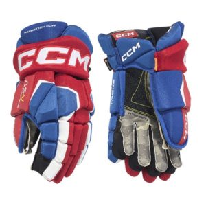 Перчатки CCM Tacks AS-V JR (12") Сине-красно-белые