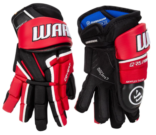 Перчатки Warrior Covert QR5 Pro JR (11") Черно-красно-белые
