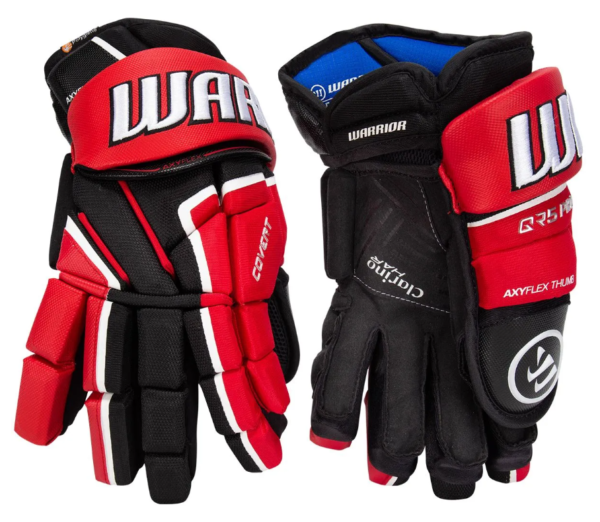 Перчатки Warrior Covert QR5 Pro (13") Черно-красно-белые